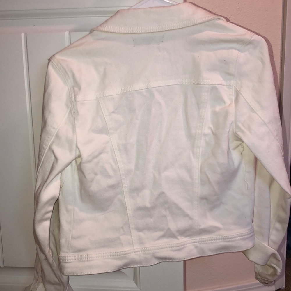 White jean jacket - Picture 3 of 3